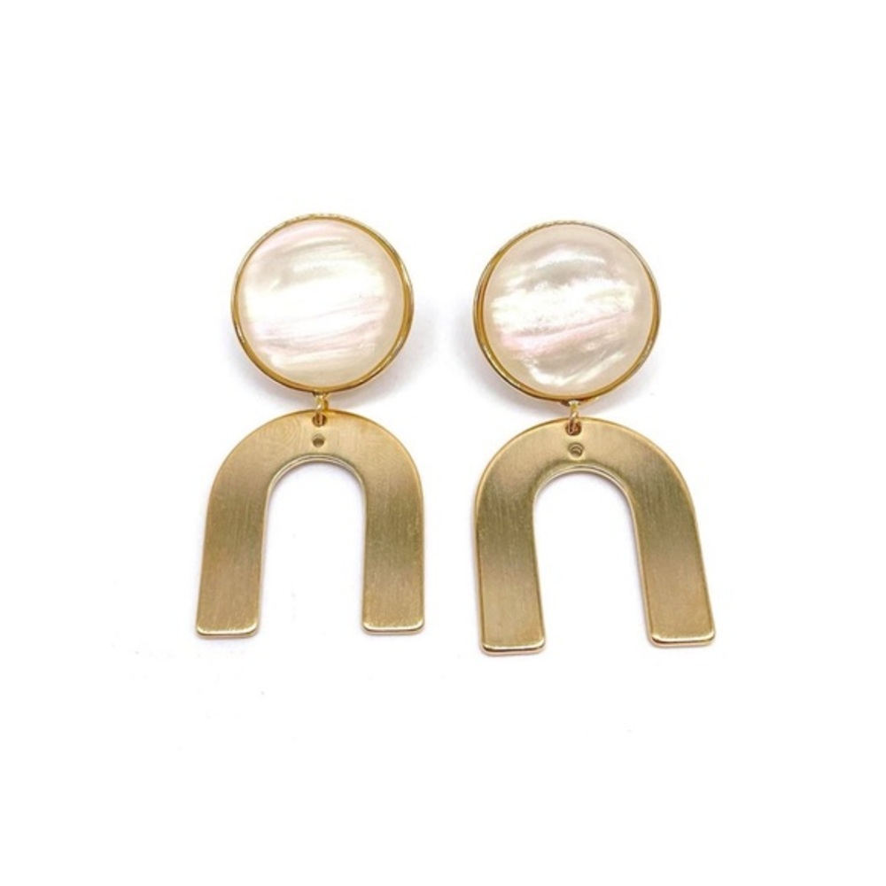 NWT Adornia Gila Gold Vermeil Drop Earrings